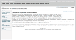 Desktop Screenshot of infochinchillas.com